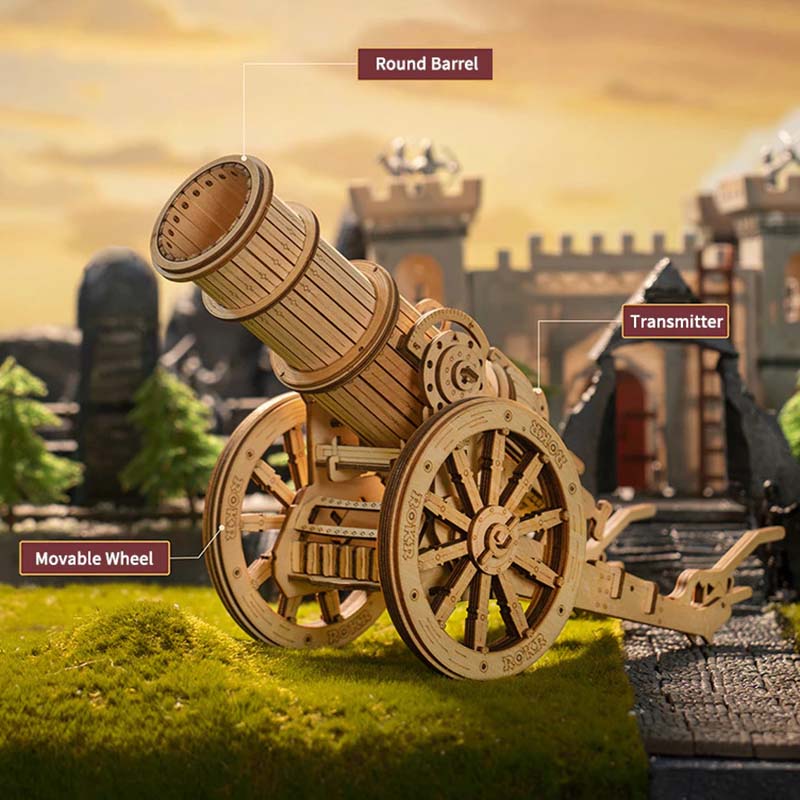 The Medieval Wheeled Cannon