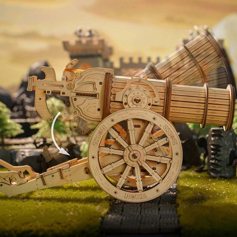 The Medieval Wheeled Cannon